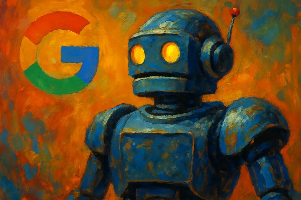 Robot google