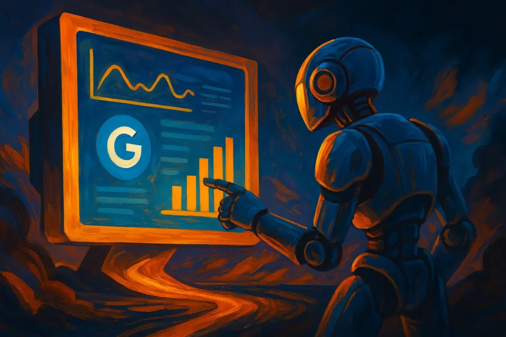Robot google console