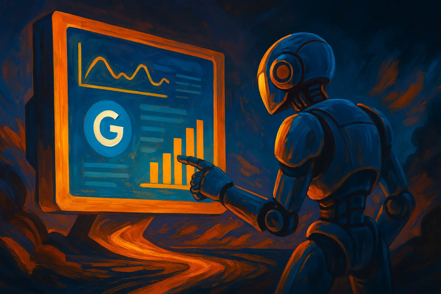 Robot google console