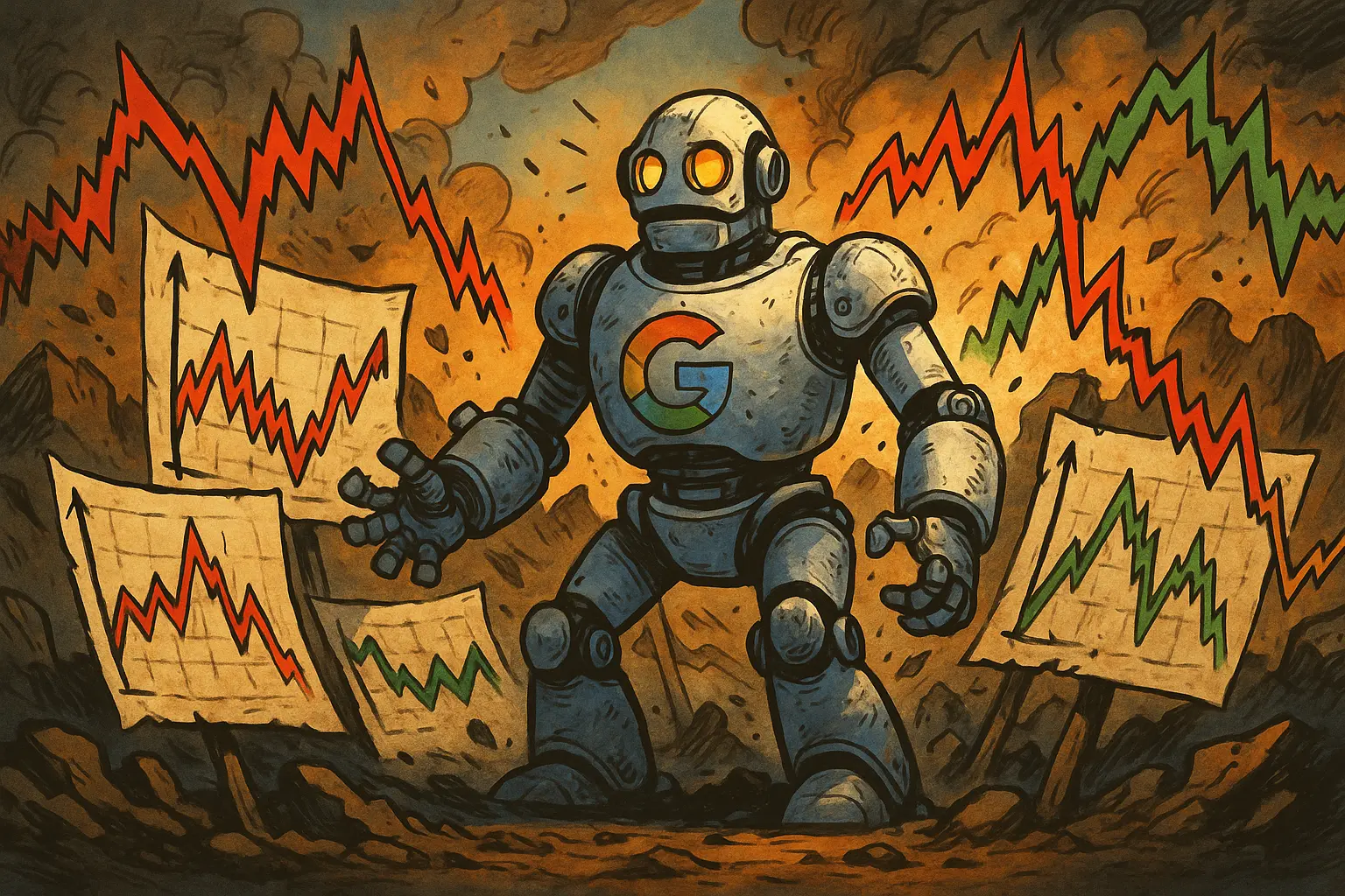 Robot google courbes