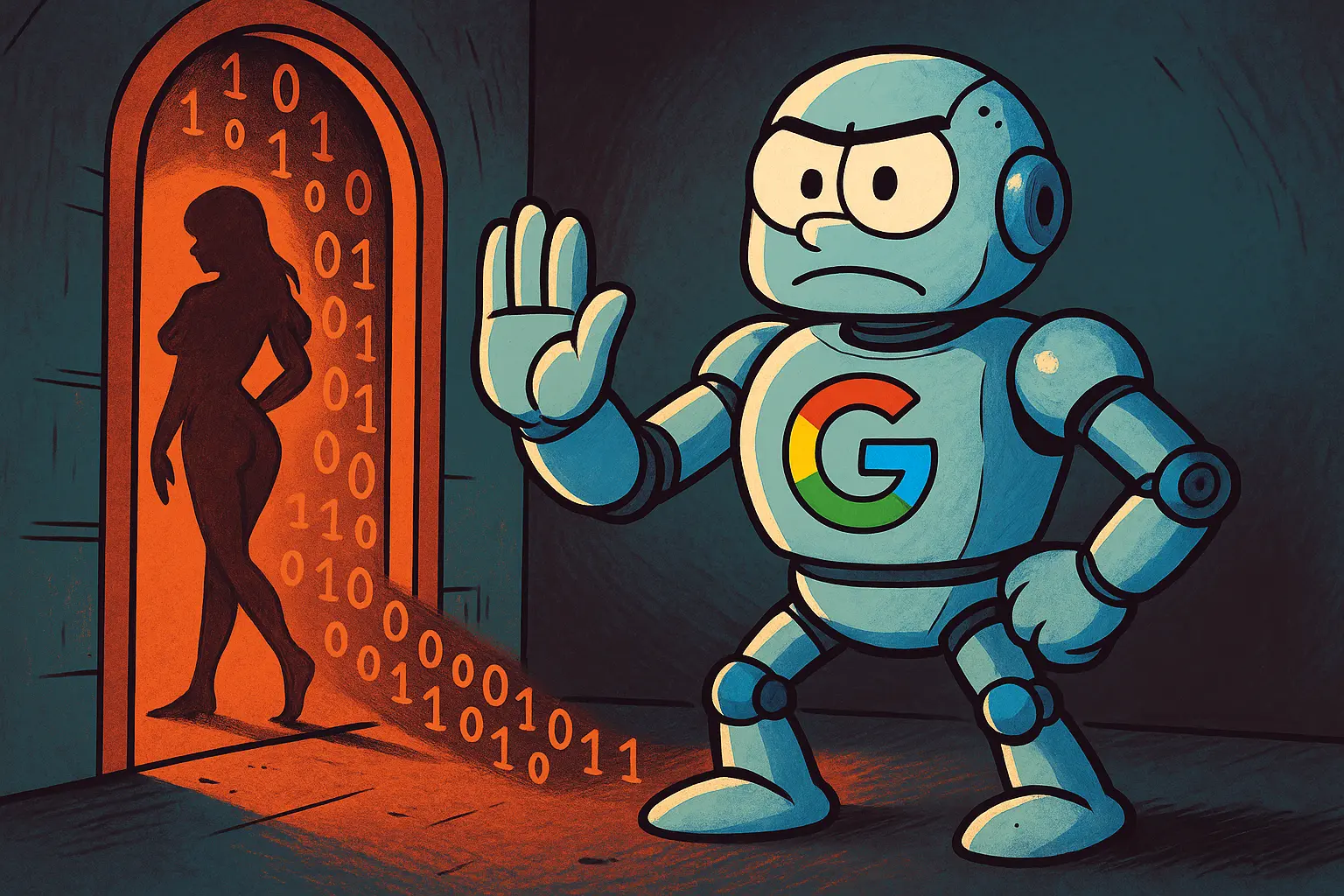 Robot google et nudity