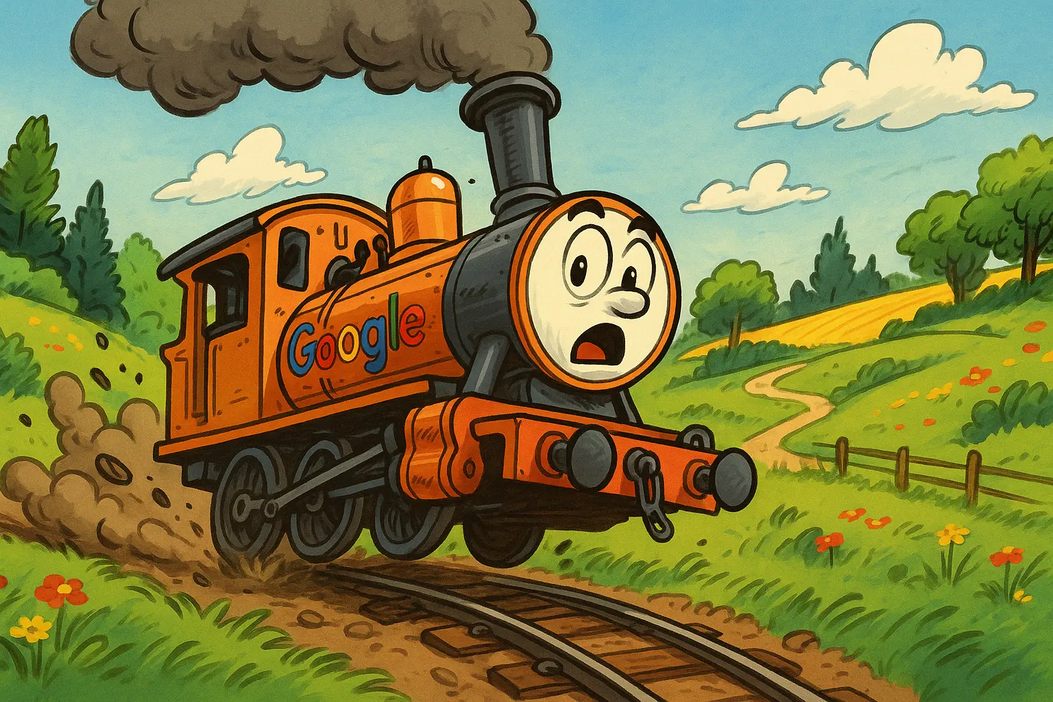 Train google