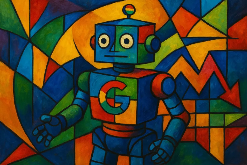 Robot google ai déclassé
