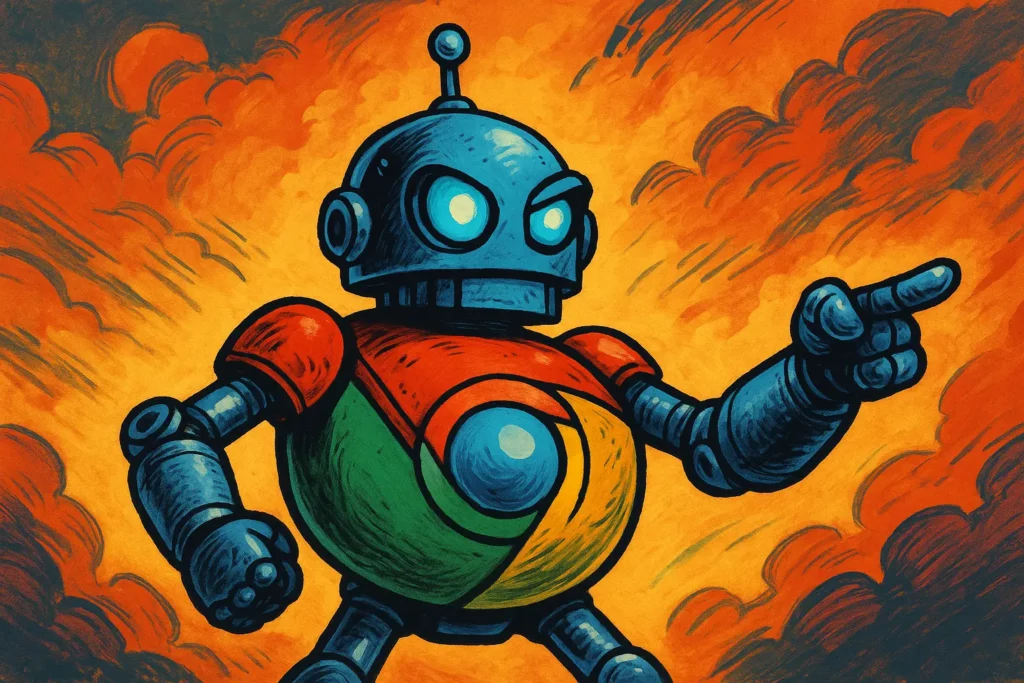 Robot google chrome