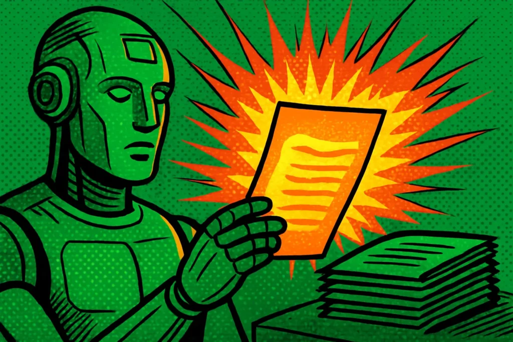 Robot ia classant les infos
