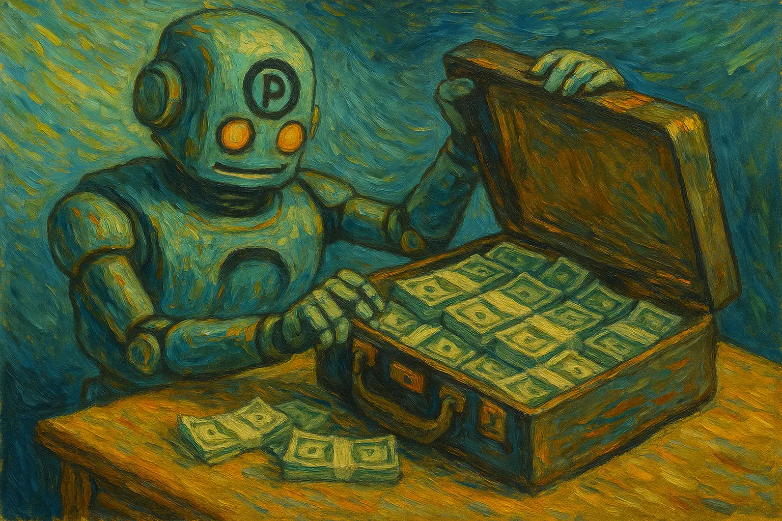 Perplexity qui sort la valise à billets