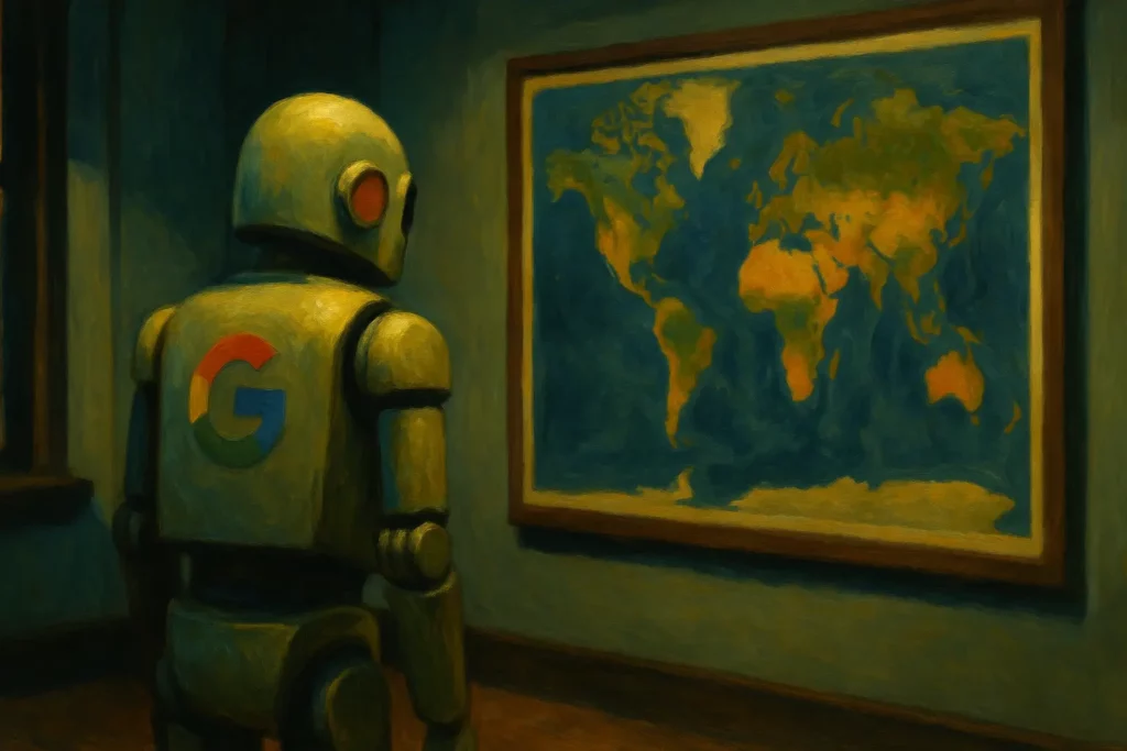 Robot google monde