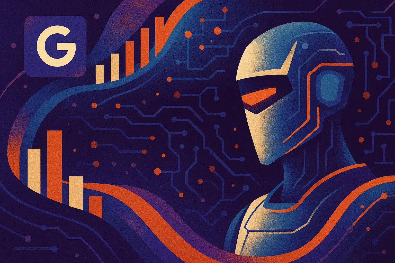 Robot ia censé représenter la recherche ai