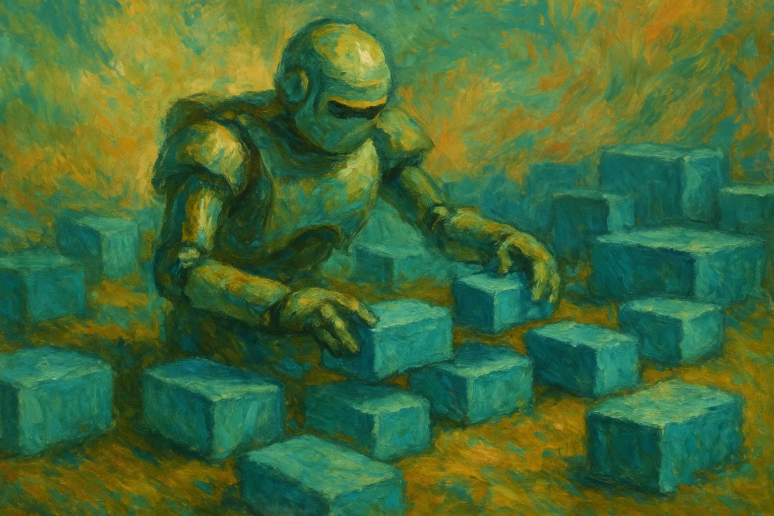 Robot qui fait des chunks