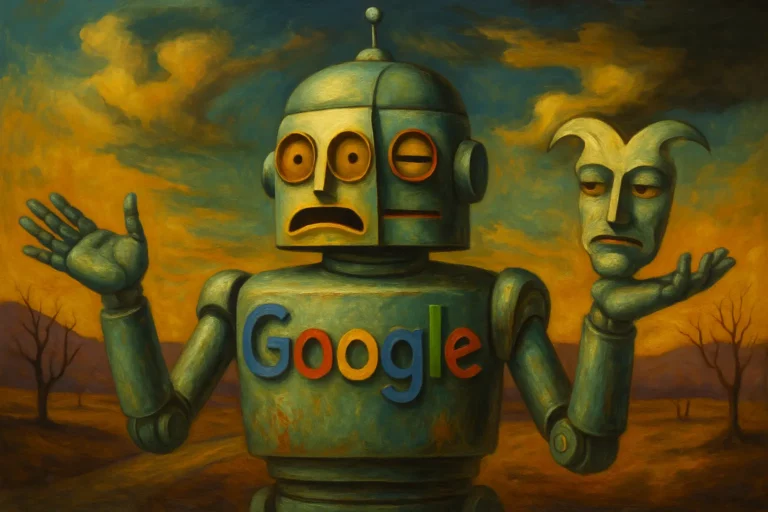 Le double discours de google