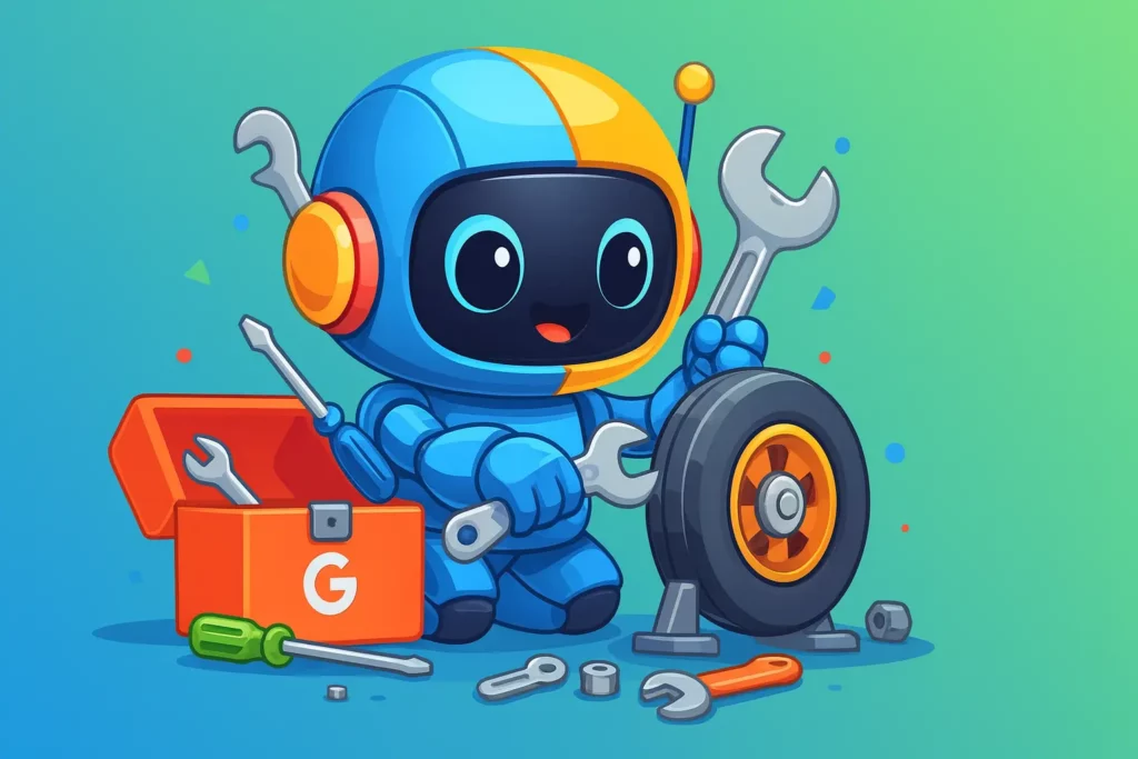 Google qui fait de la mécanique