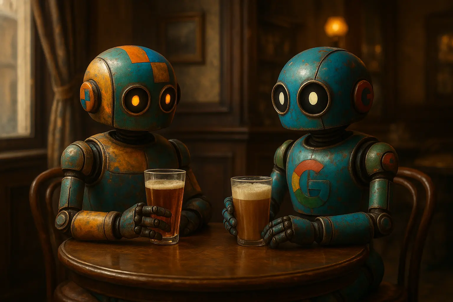 Robot Google et Robot Microsoft
