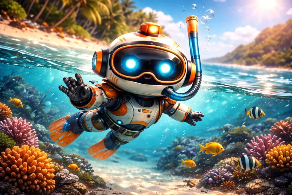 Robot qui nage