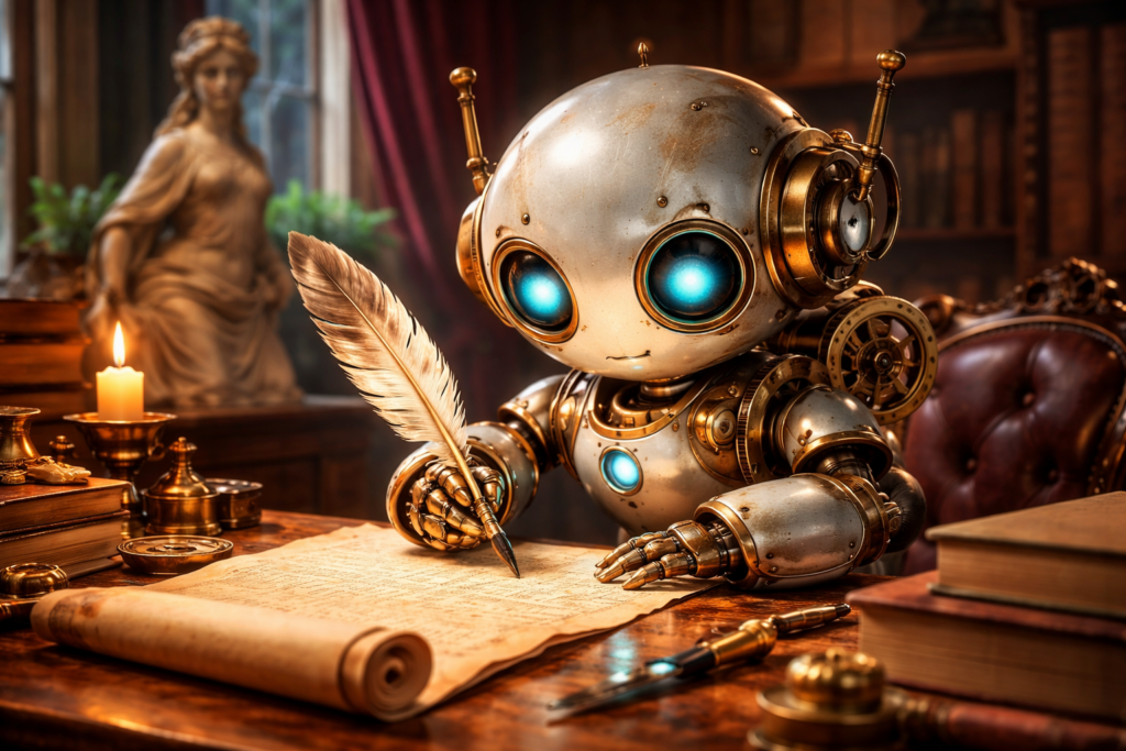 Robot qui écrit