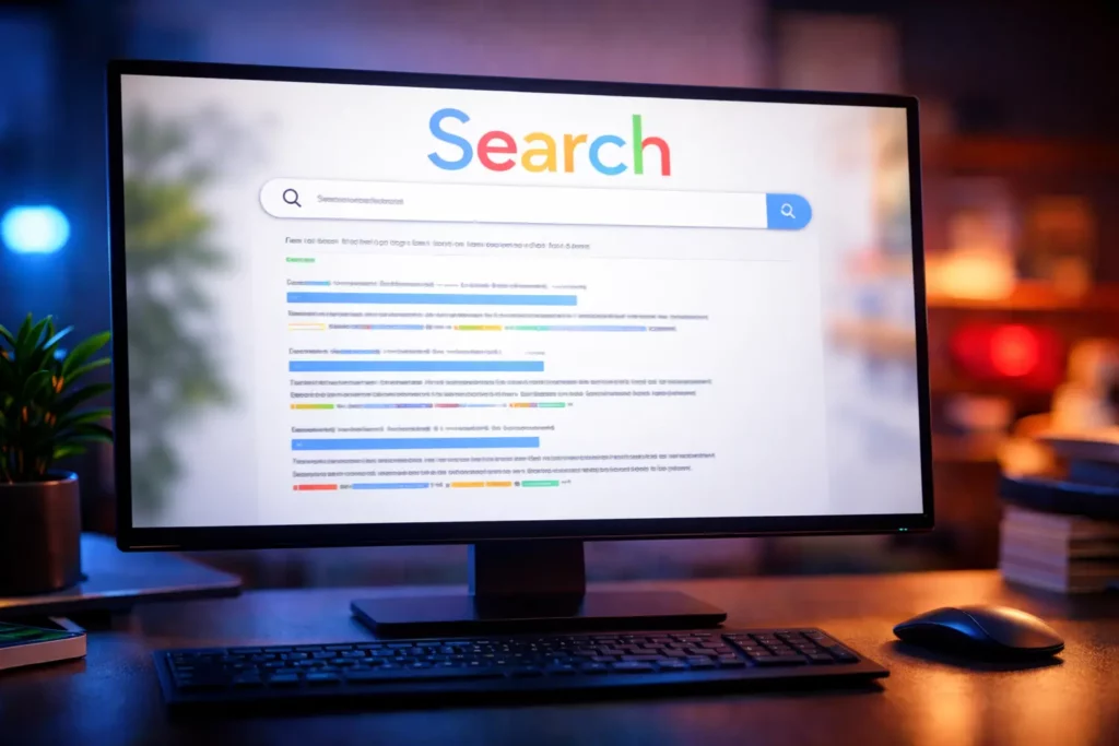 Page search