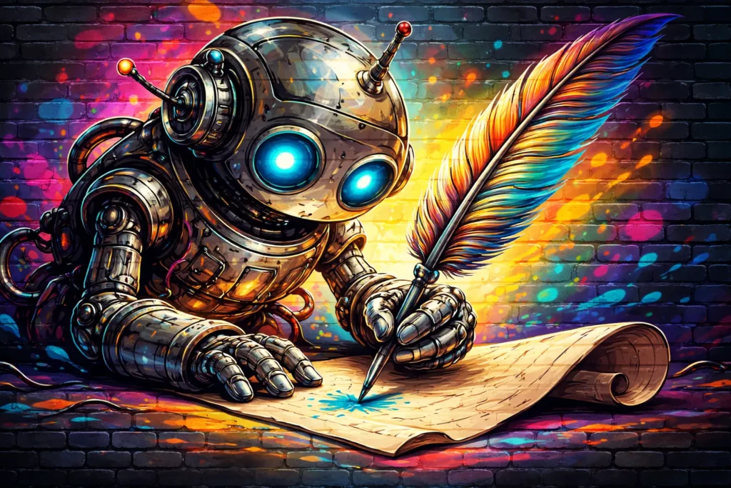 Robot qui écrit