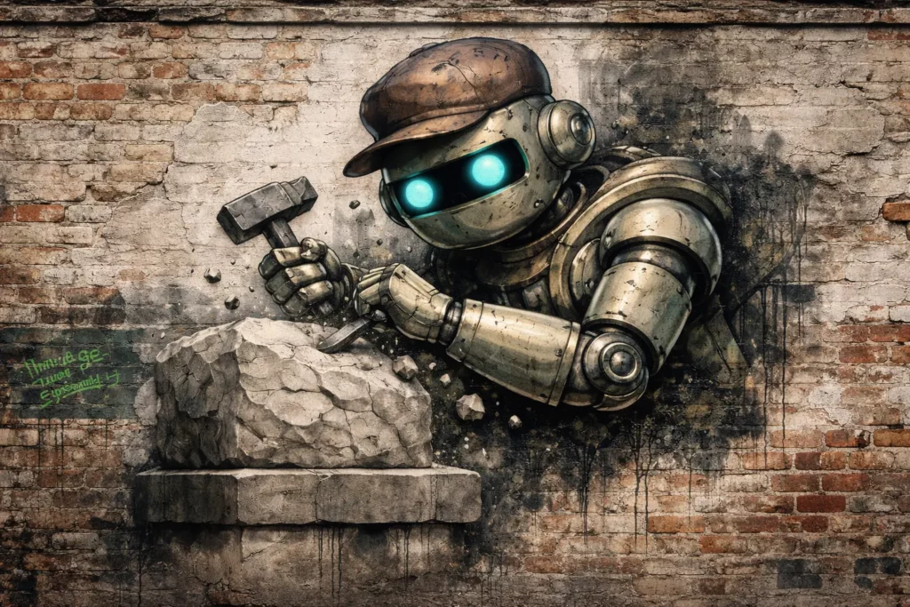 Robot tailleur de pierre