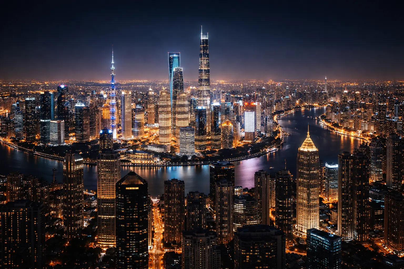 Ville la nuit